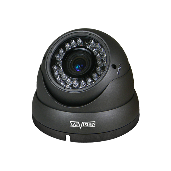 SVC-D392V SL 2.8-12 (2Mpix; ИК до 30м) антивандальная купольная камера системы видеонаблюдения Satvision