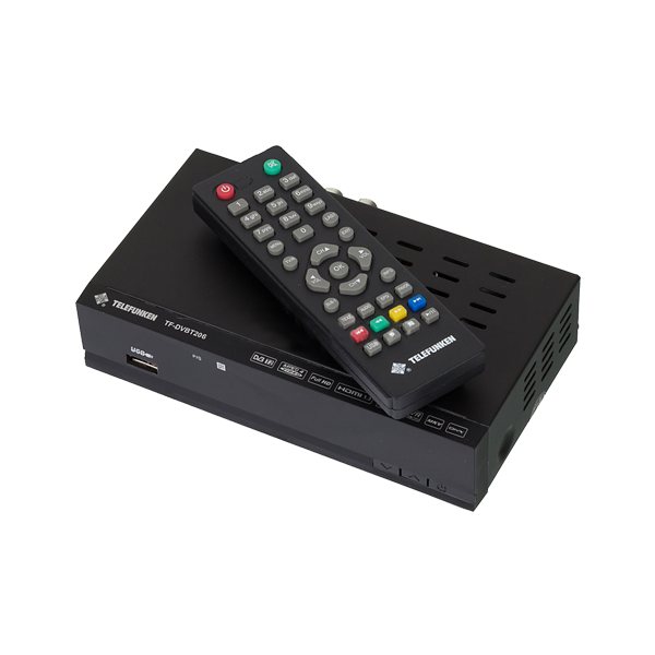 Приемник (ресивер) цифровой эфирный (приставка) DVB-T2 TELEFUNKEN TF-DVBT206