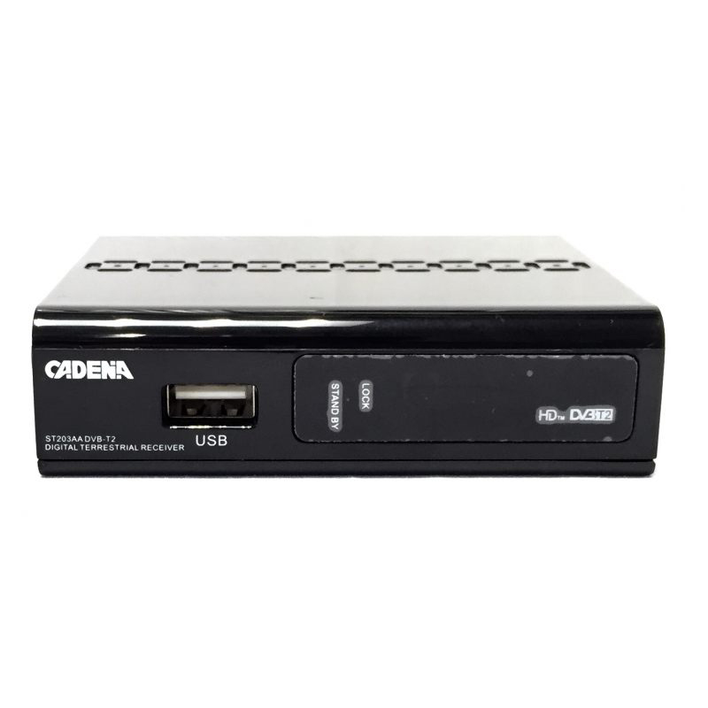 Приемник (ресивер) цифровой эфирный (приставка) CADENA ST-203AA DVB-T2 