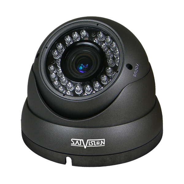 Видеокамера антивандальная купольная Satvision SVC-D392V v.3.0 2.8-12 (2Mpix; ИК до 30м)