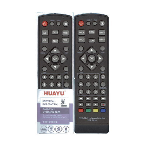 Пульт ДУ Huayu для приставок DVB-T2+TV! универсальный для разных моделей DVB-T2 как Lumax
