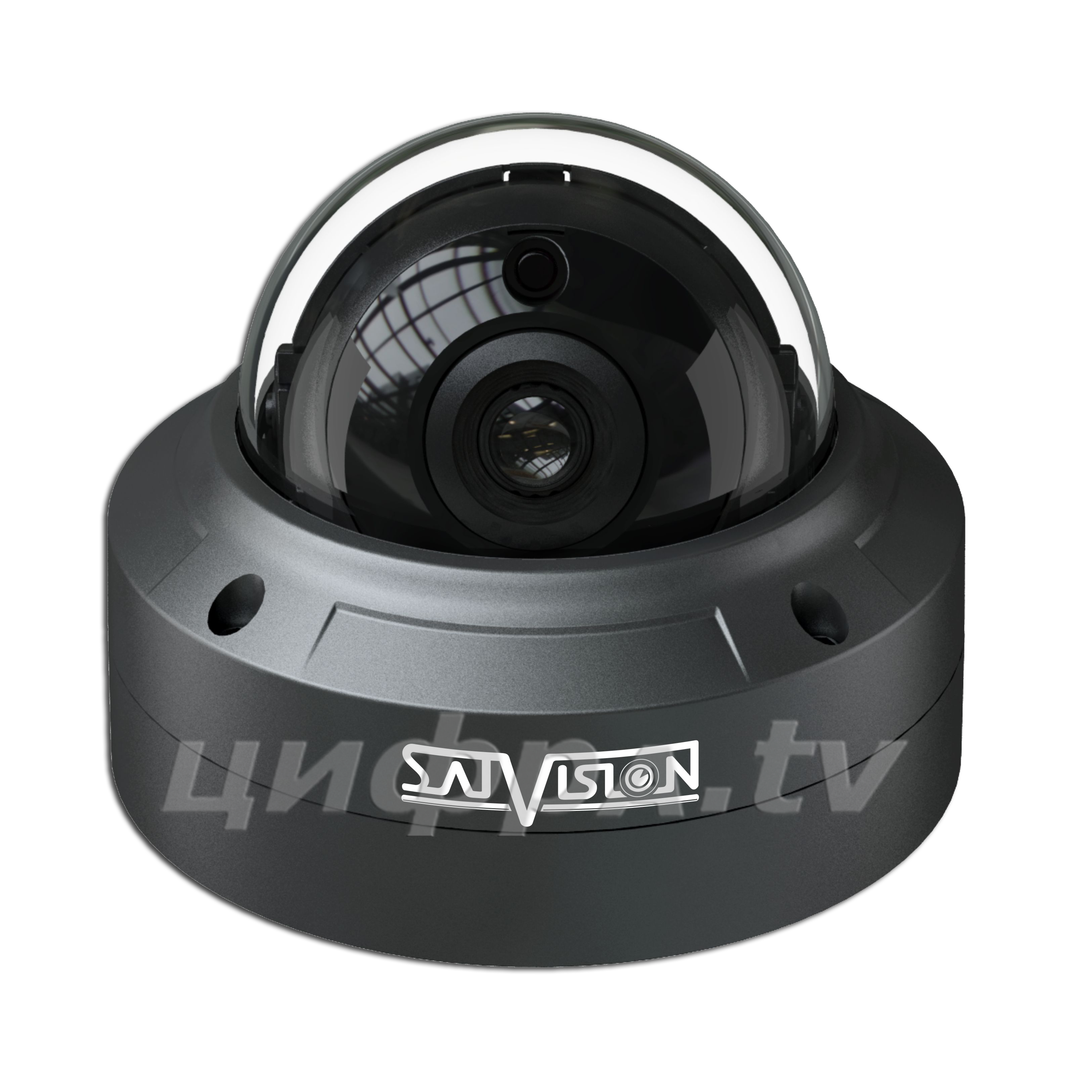 SVI-D452 PRO 2.8 (5Mpix, ИК до 20м)  купольная IP камера системы видеонаблюдения Satvision 
