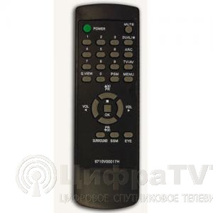 Пульт ДУ LG 6710V00017H