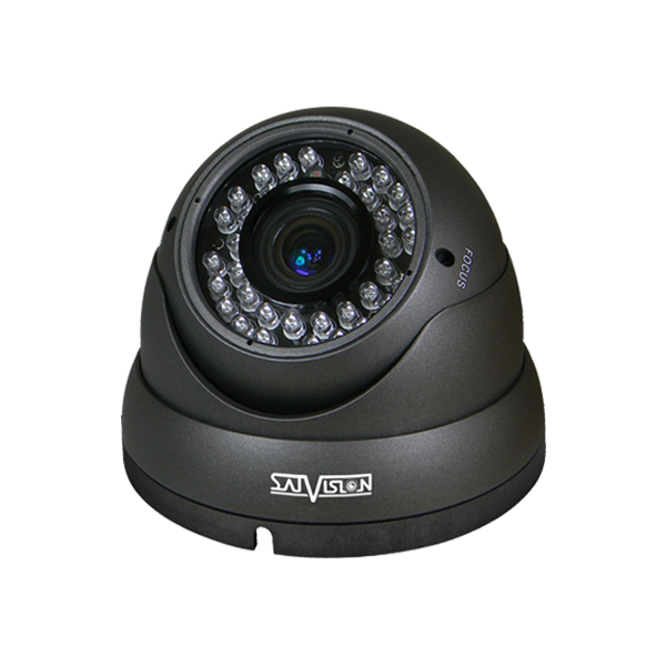 Видеокамера антивандальная купольная Satvision SVC-D295 v.2.0 2.8 (5Mpix; ИК до 20м)