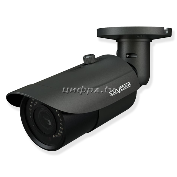 SVI-S482VM-SD-PRO 2.8-12 c POE (8Mpix, ИК до 50м) уличная IP камера с вариофокальным объективом системы видеонаблюдения Satvision