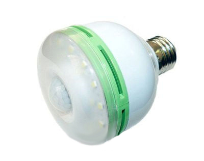 Светодиодная лампа с датчиками движения и освещенности L-001