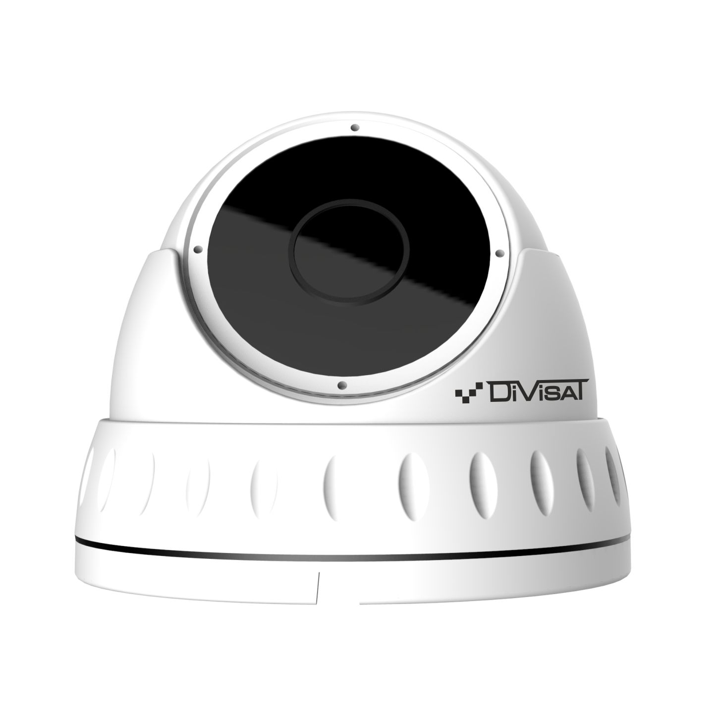 DVI-D221 ver.2.0 2.8 (2Mpix, ИК до 20м) антивандальная купольная IP камера системы видеонаблюдения DiviSat