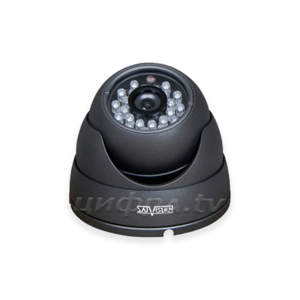 SVC-D293 2.8 (3Mpix; ИК до 20м) антивандальная купольная камера системы видеонаблюдения Satvision