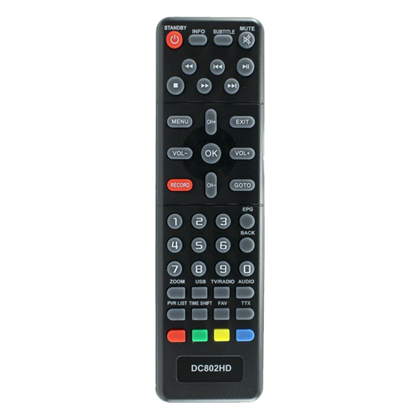 Пульт ДУ D-Color DC802HD DVB-T2