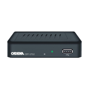 Приемник эфирный CDT-1712 DVB-T2, CADENA