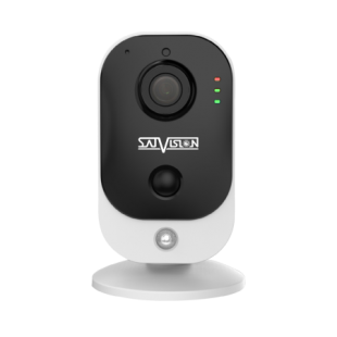 Видеокамера IP Wi-Fi Satvision SVI-C223AW 2.8 c Wi-Fi (2Mpix, ИК до 10м, SD, микрофон, динамик, PIR)