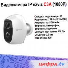 Новинка - IP Wi-Fi камера EZVIZ C3A