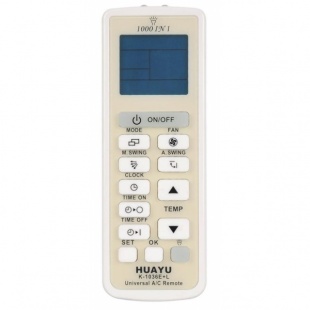 Пульт ДУ универсальный Huayu K-6200 для кондиционеров 