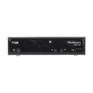 Приемник (ресивер) цифровой эфирный (приставка) DVB-T2 Rolsen RDB-510N