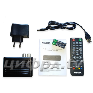 Приемник эфирный CDT-100 DVB-T2, CADENA