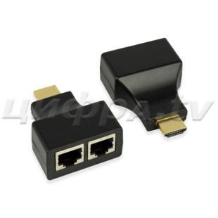 HDMI удлинитель по витой паре RJ-45(8P-8C) REXANT