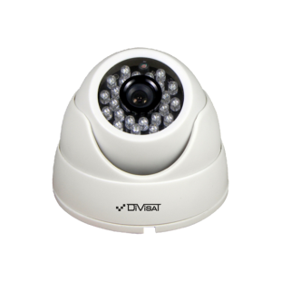 DVC-D292 2.8 v. 2.0 (2Mpix; ИК до 20м) антивандальная купольная камера системы видеонаблюдения DiviSat