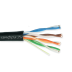 Кабель информационный UTP4-CAT5e (24 AWG) PL, медный, внешний, черный, 305м Кабель информационный UTP4-CAT5e (24 AWG) PL, медный, внешний, черный, 305м