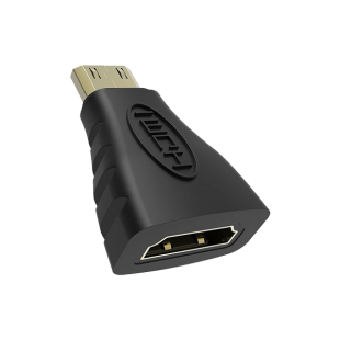 Переходник HDMI штекер - HDMI гнездо, угловой