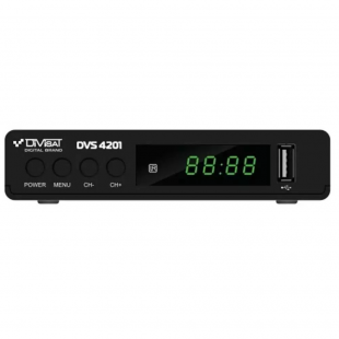Приемник эфирный DVS 4201  DVB-T2+С, Divisat