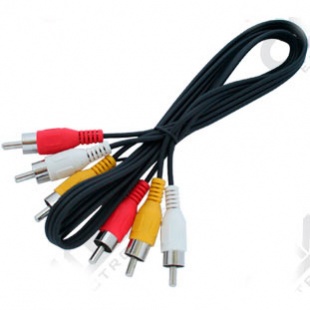 Шнур 3RCA-Jack3,5 1м, NoName