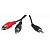 Шнур 2RCA-Jack 3.5 1,5 м, Rexant