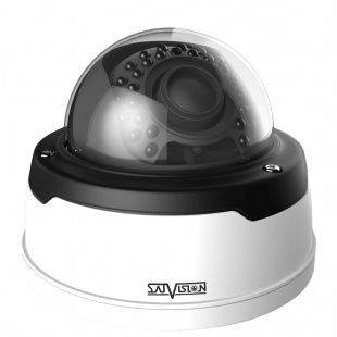 SVI-D343VM 2.8-12 с POE (4Mpix, ИК до 30м) купольная IP камера системы видеонаблюдения Satvision