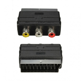Переходник SCART-3RCA OUT