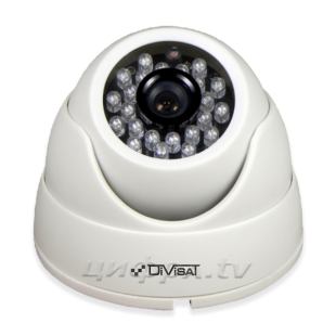 Видеокамера купольная Divisat DVC-D892 2.8 (2Mpix; ИК до 20м)